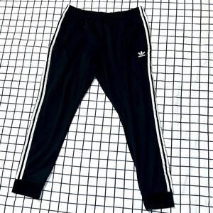 Men’s Original XL Blk & White Classic Adidas Joggers